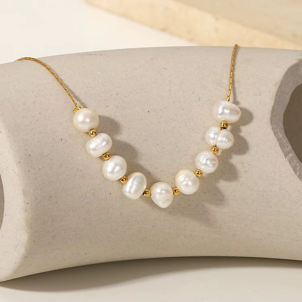 18K Freshwater Pearl Bracelet