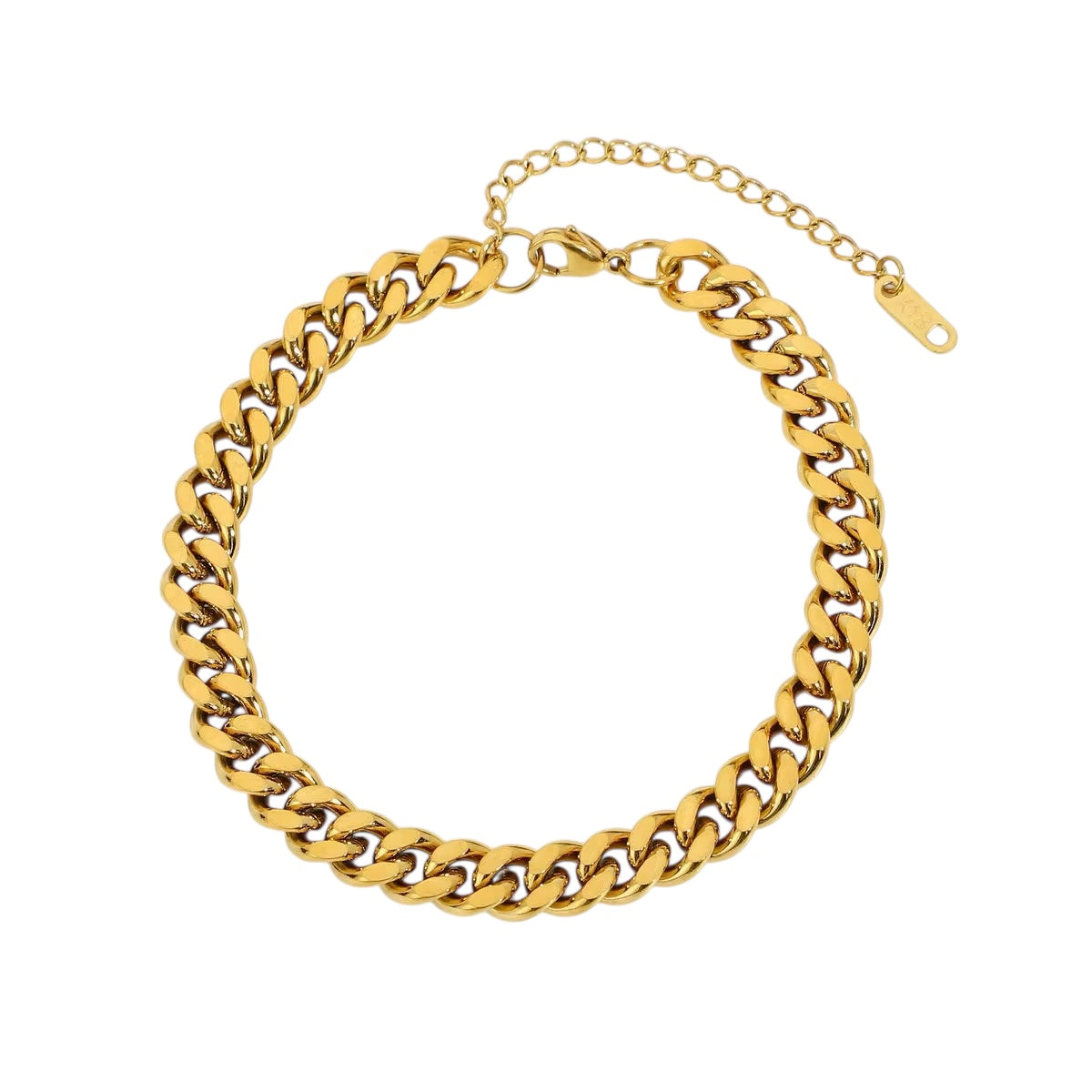 18K Cuban Chain Bracelet