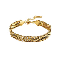18K Mesh Chain Bracelet