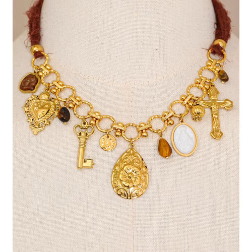 18K Rustic Charm Necklace