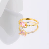 18K Pink Tourmaline Ring