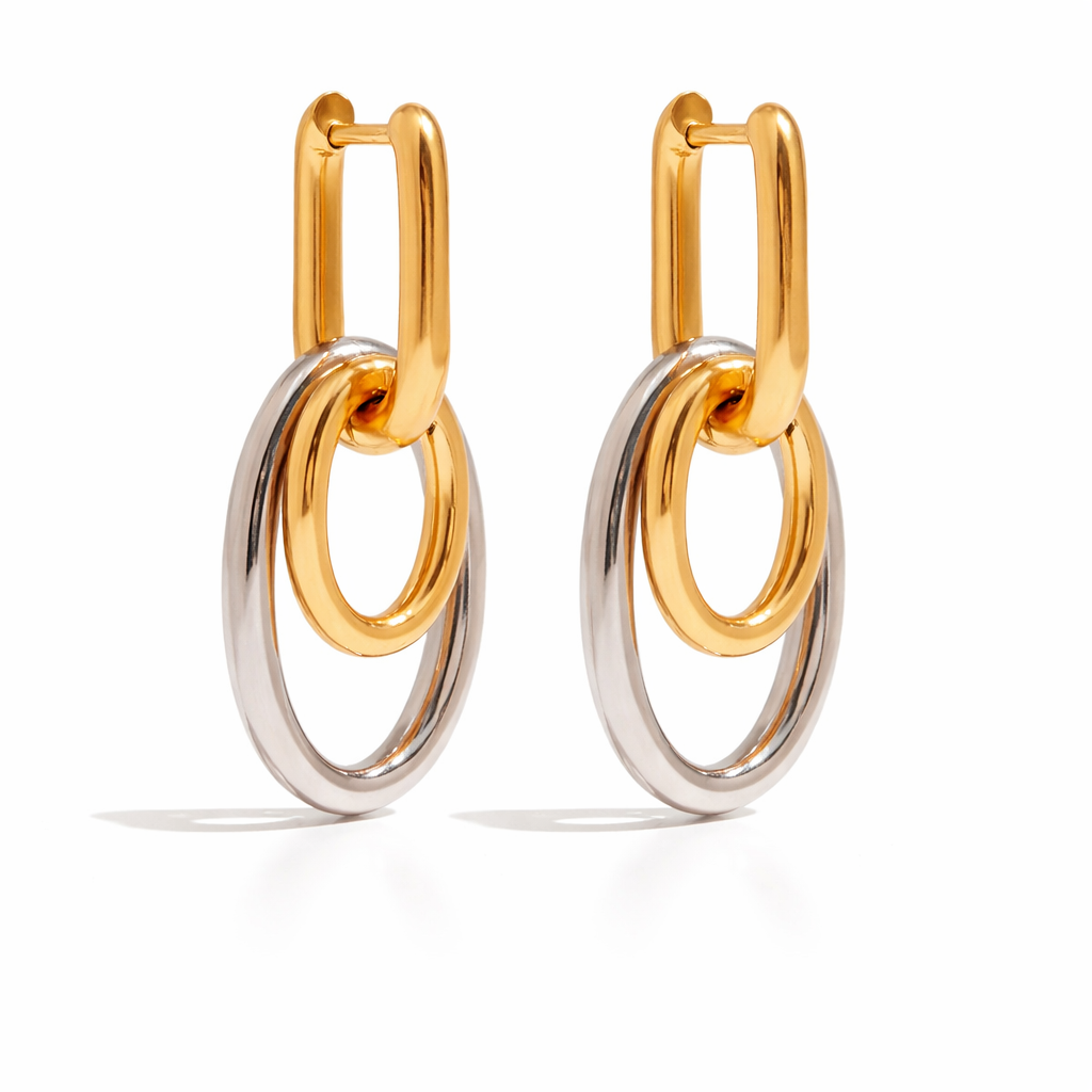 Two Tone Removable Hoops