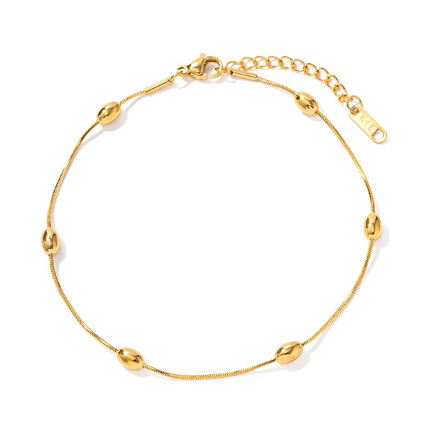 18K Bubble Anklet