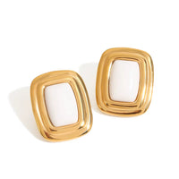 18K Octavia Statement Studs