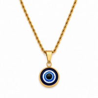 Azul Eye Rope Chain Necklace
