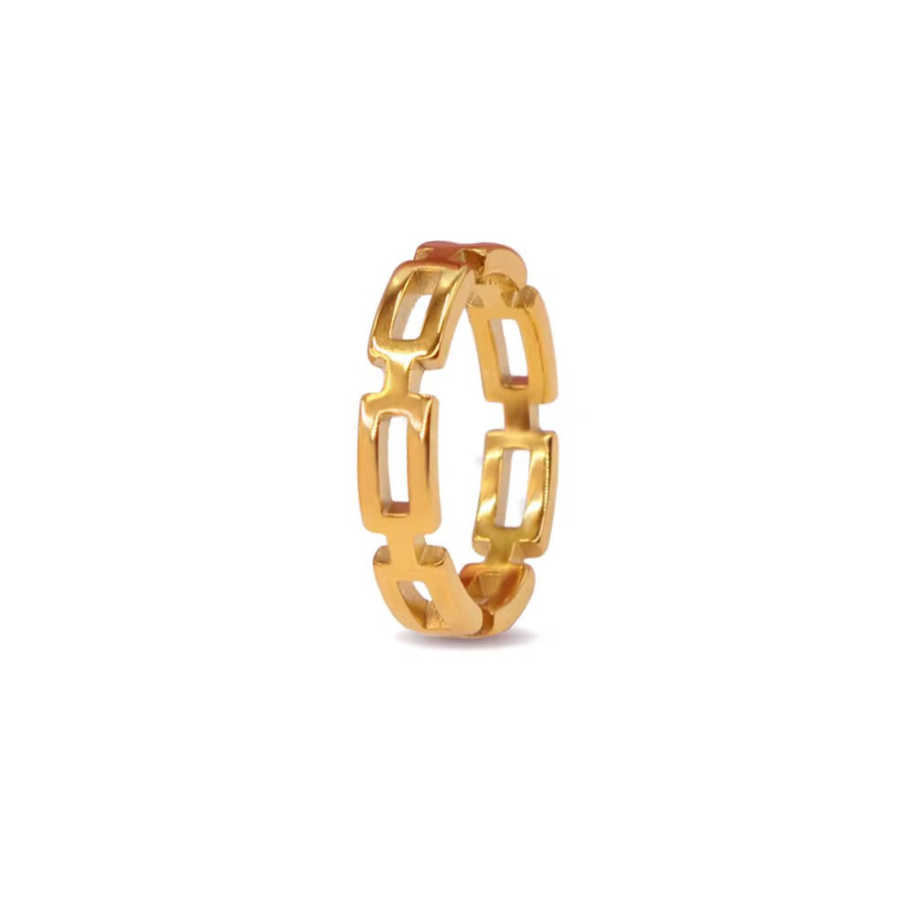 18K Chain Link, Gold