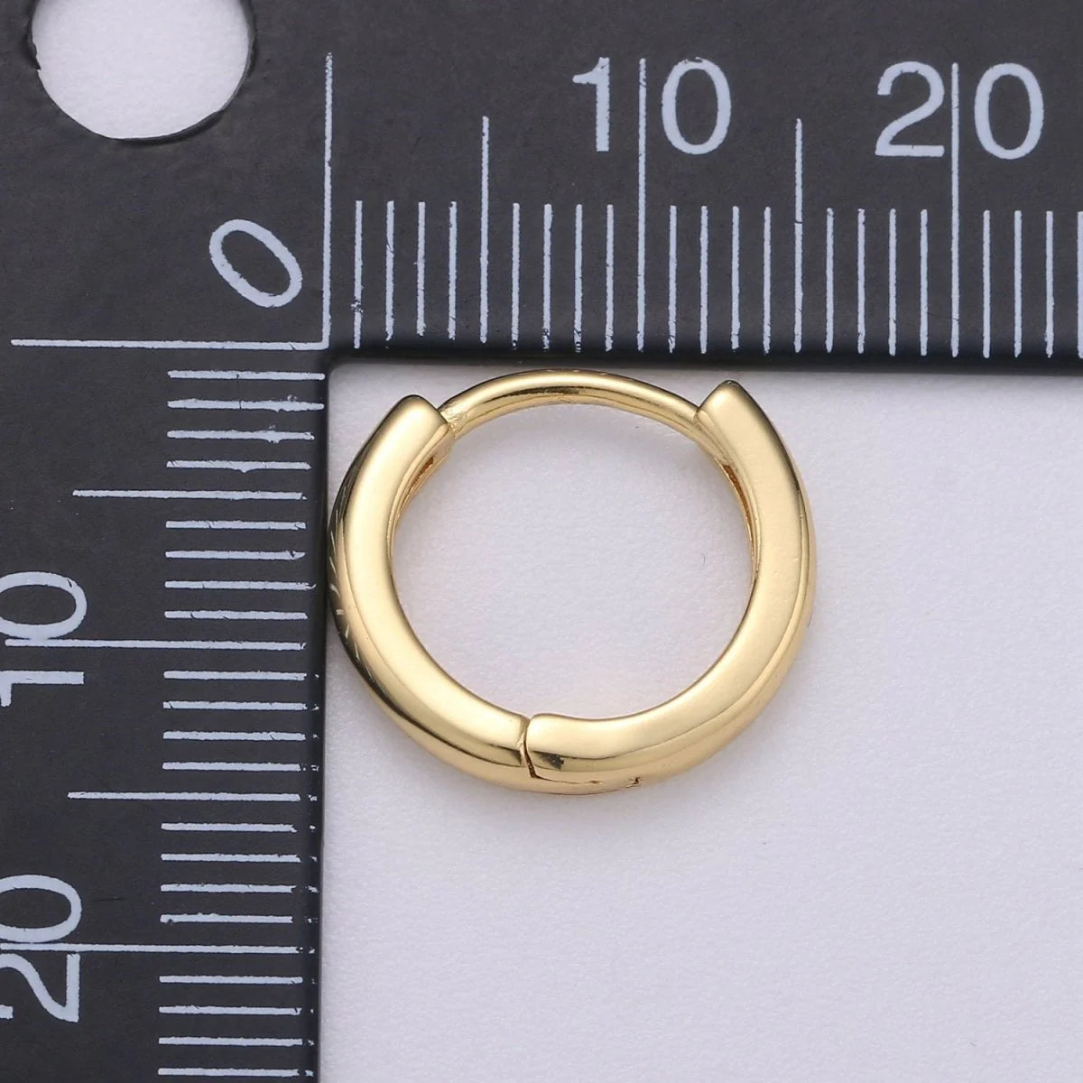 14K Gold Filled Classic 15MM Hoops