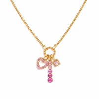 18K Blush Heart Necklace
