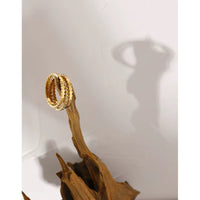 18K Gold Filled Trio Stackable Rings