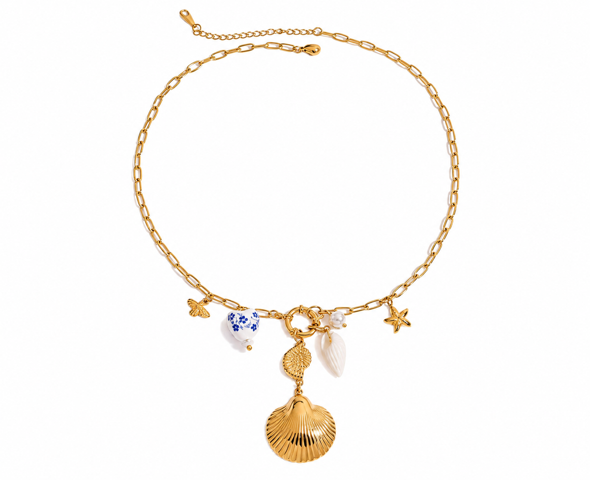 18K Sea Goddess Necklace