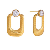 18K Malinda Statement Earrings