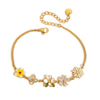 18K Garden Bloom Bracelet