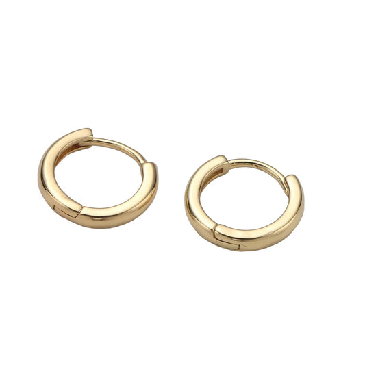 14K Gold Filled Classic 15MM Hoops