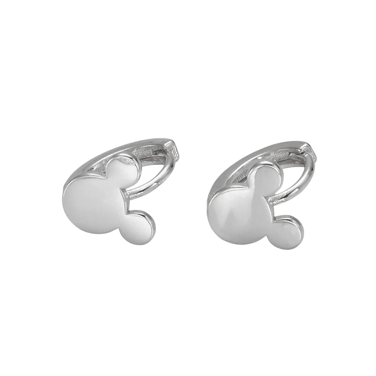 White Gold Filled Mickey Ears