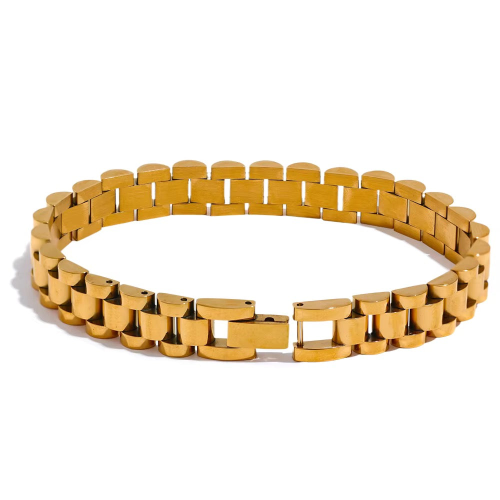 18K Men’s Rollie Bracelet