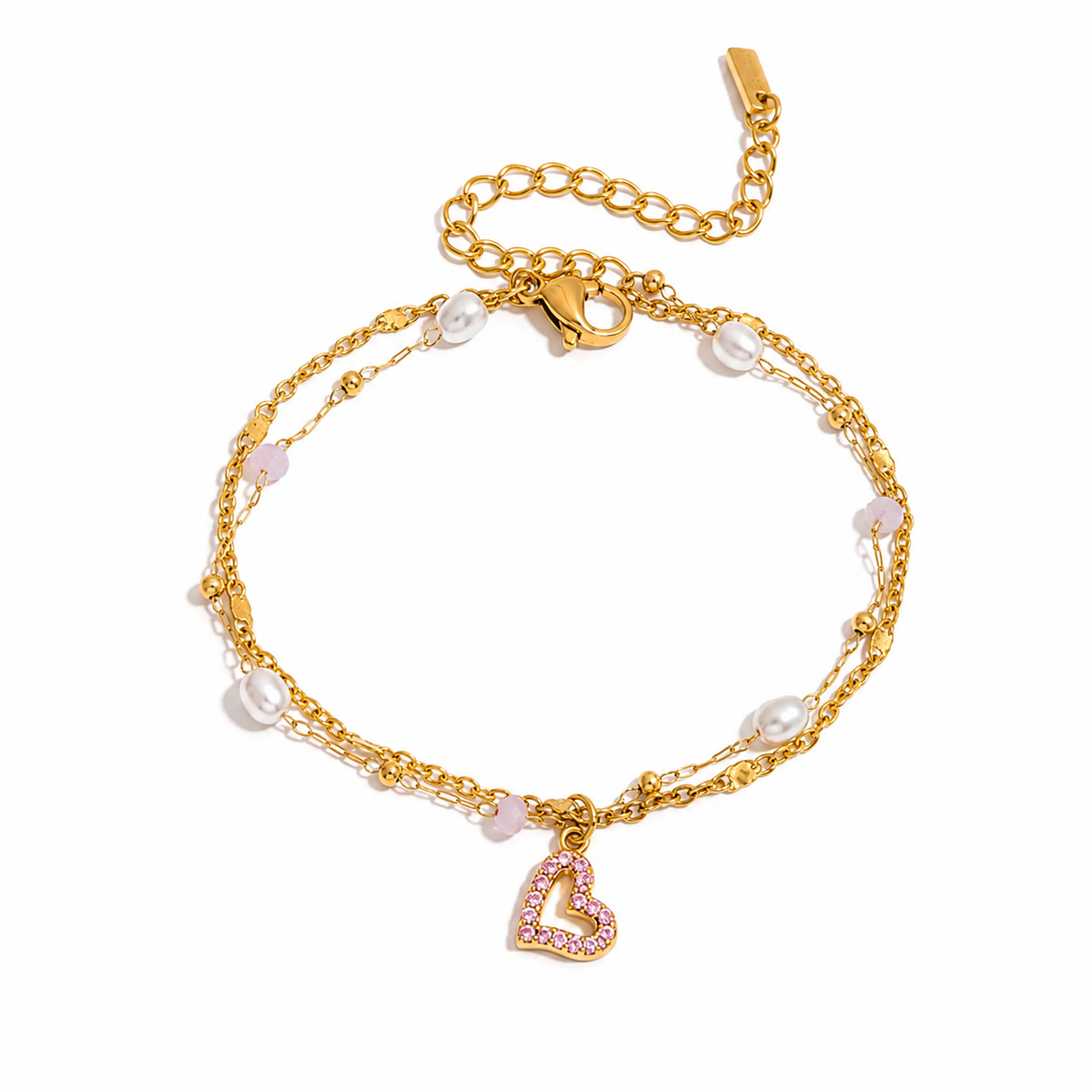 18K Darling Heart Bracelet