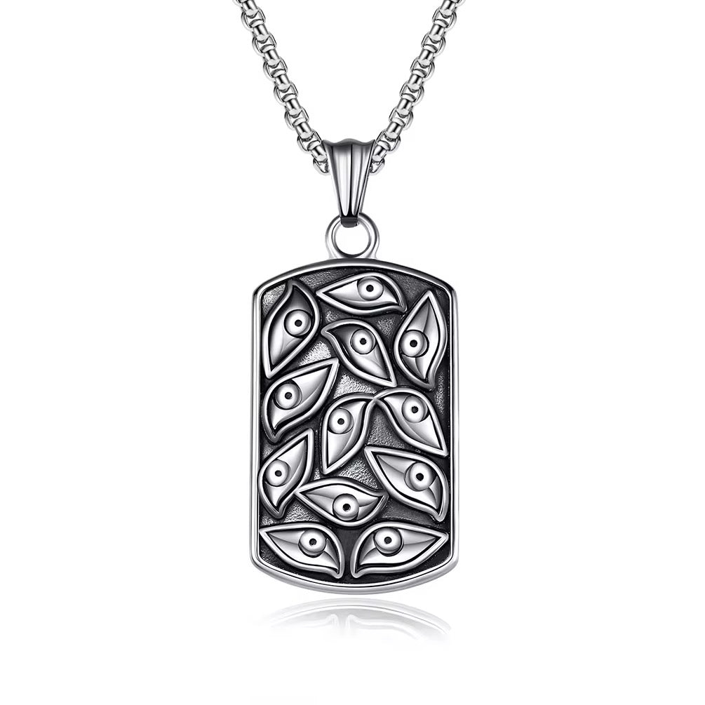 Atlas Pendant Necklace - Silver