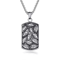 Atlas Pendant Necklace - Silver
