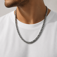 Silver Byzantine Chain
