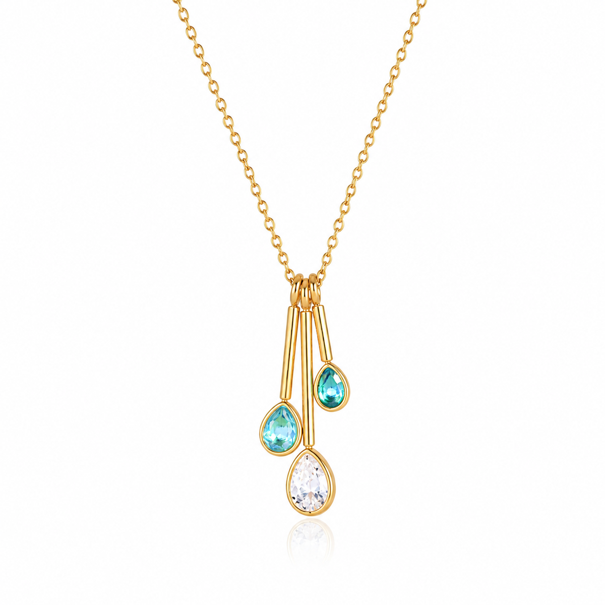 18K Hues of Blues Necklace
