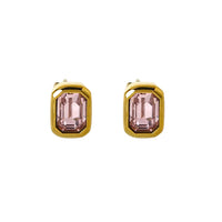 18K Baguette Studs
