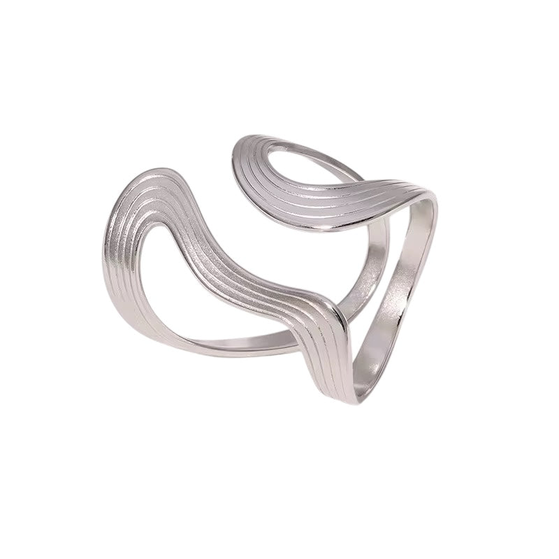 Silver Alexandria Wrap Ring
