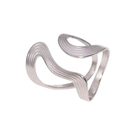 Silver Alexandria Wrap Ring
