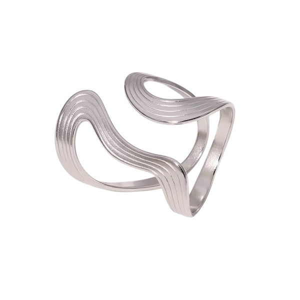 Silver Alexandria Wrap Ring