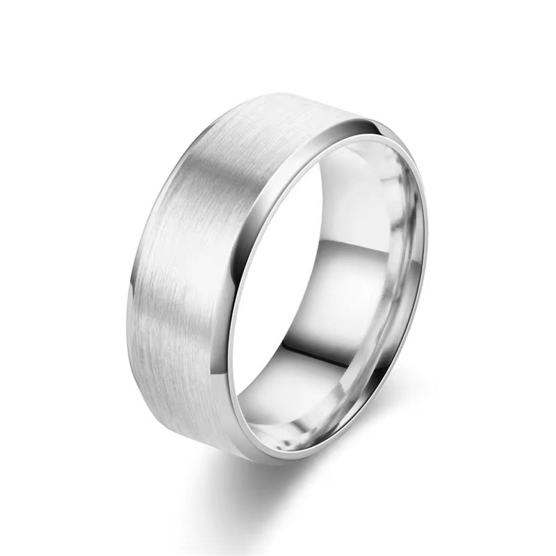 Silver Smooth Classic Band