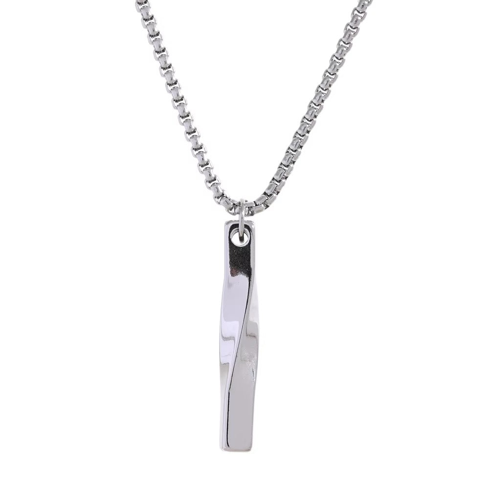 Alexis Twisted Bar Necklace