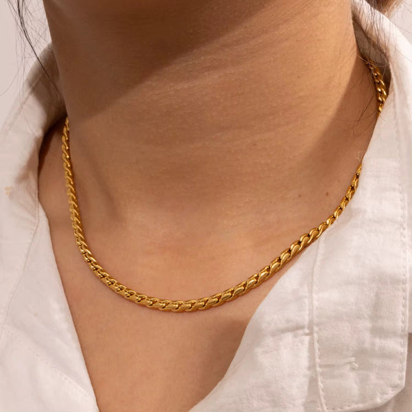 18K Rope Chain Necklace