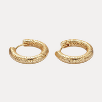 Dotted Huggies in 24K Gold-Filled