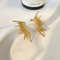 18K Sunlight Statement Earrings