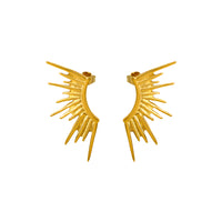 18K Sunlight Statement Earrings