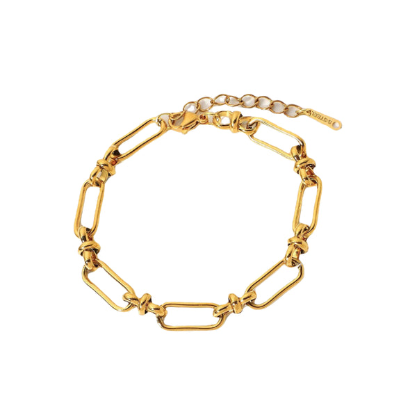 18K Clip Chain Bracelet